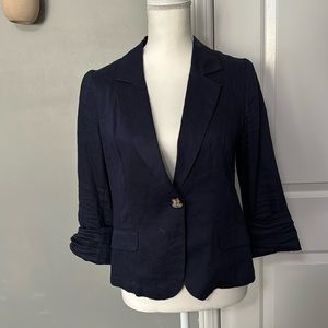 Forever 21- Navy Blue Blazer- Medium